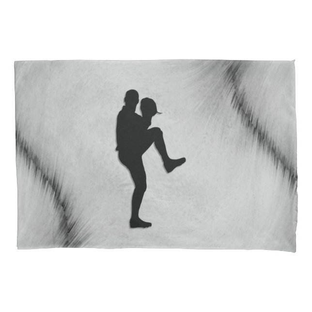 Baseball Player Pitcher Windup Pillow Case (Front)