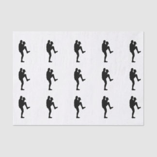 Baseball Player Pitcher Windup Tissue Paper