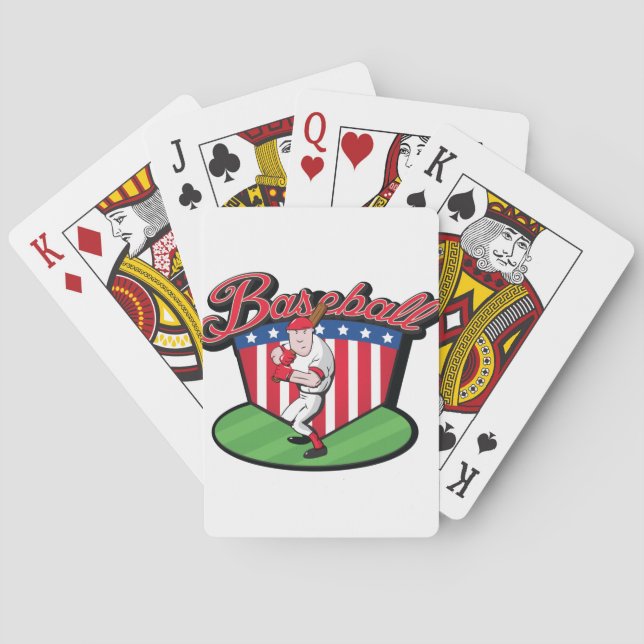 Baseball Player Poker Cards (Back)