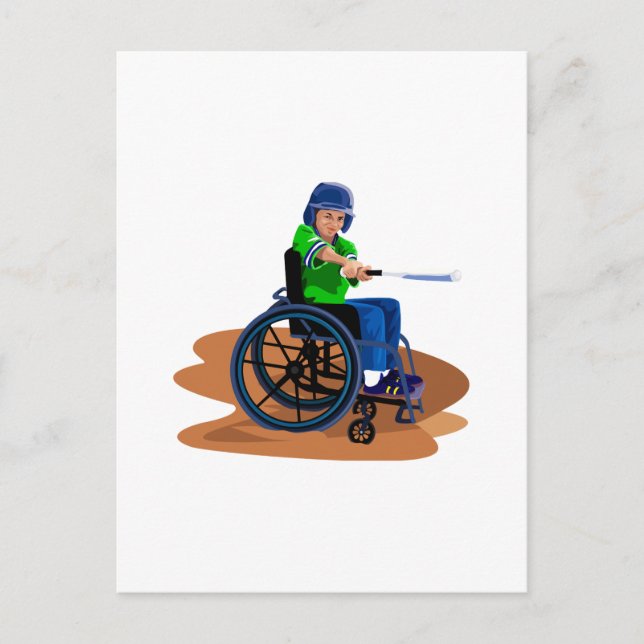 Baseball Player Postcard (Front)