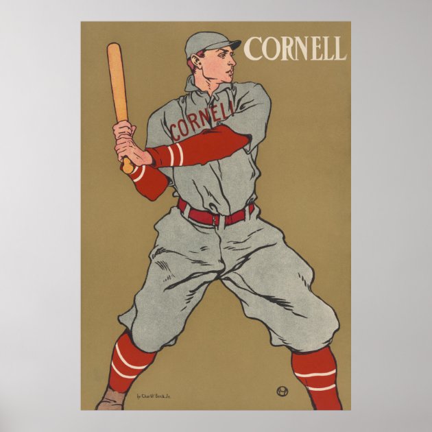 Baseball Player Poster | Zazzle