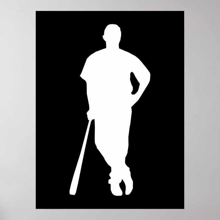 Baseball Player Print