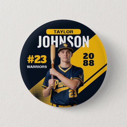 Baseball Player Senior Night Custom Photo Sports