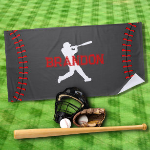 Boston Red Sox MLB Jersey Personalized Beach Towel
