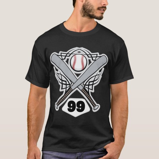 Baseball Player Uniform Number 99 T-Shirt