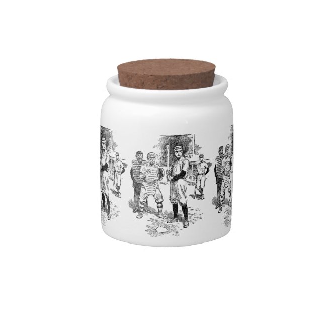 Baseball:Players Candy Jar (Front)