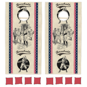 Baseball:Players Cornhole Set