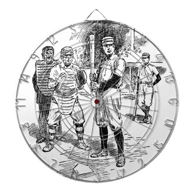Baseball:Players Dart Board (Front)