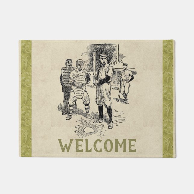 Baseball:Players Doormat (Front)