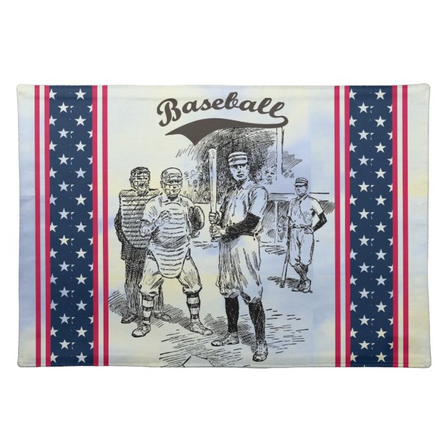 Baseball:Players Placemat (Front)