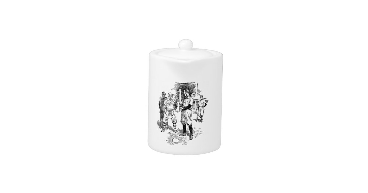 BaseballPlayers Teapot Zazzle