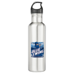 Baseball Playoff Championship Spirit Design Stainless Steel Water Bottle