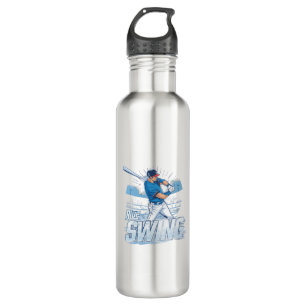 Baseball Playoff Championship Spirit  Stainless Steel Water Bottle