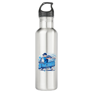 Baseball Playoff Championship Spirit Stainless Steel Water Bottle