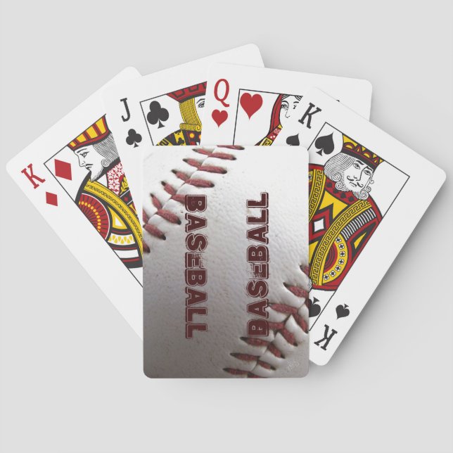 Baseball Poker Cards (Back)