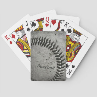 Baseball Poker Cards