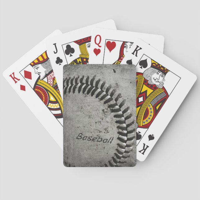 Baseball Poker Cards (Back)