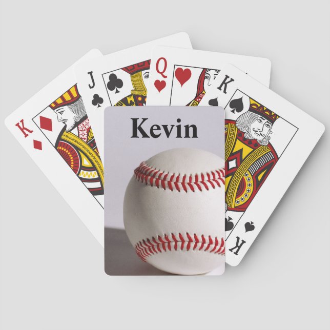 baseball poker cards (Back)