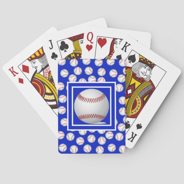 Baseball Poker Cards (Back)