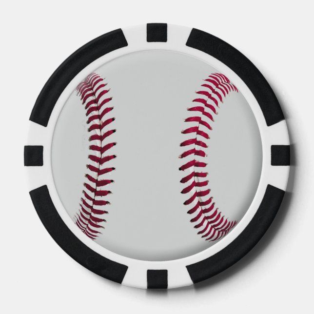 Baseball Poker Chips (Front)
