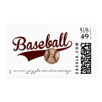 Baseball - Postage Stamp