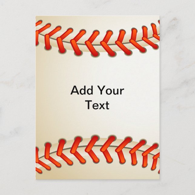 Baseball Postcard (Front)