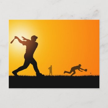 Baseball Postcard by jordygraph at Zazzle