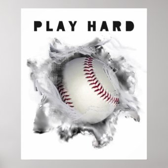 Baseball Poster | Zazzle