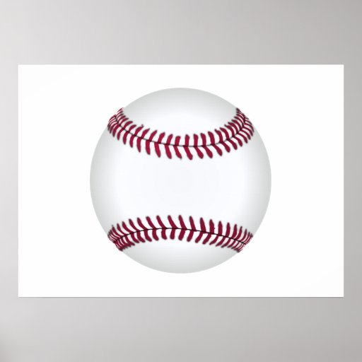 Baseball Poster | Zazzle