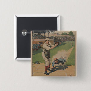 Baseball Poster Button