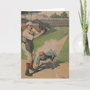Baseball Poster Card