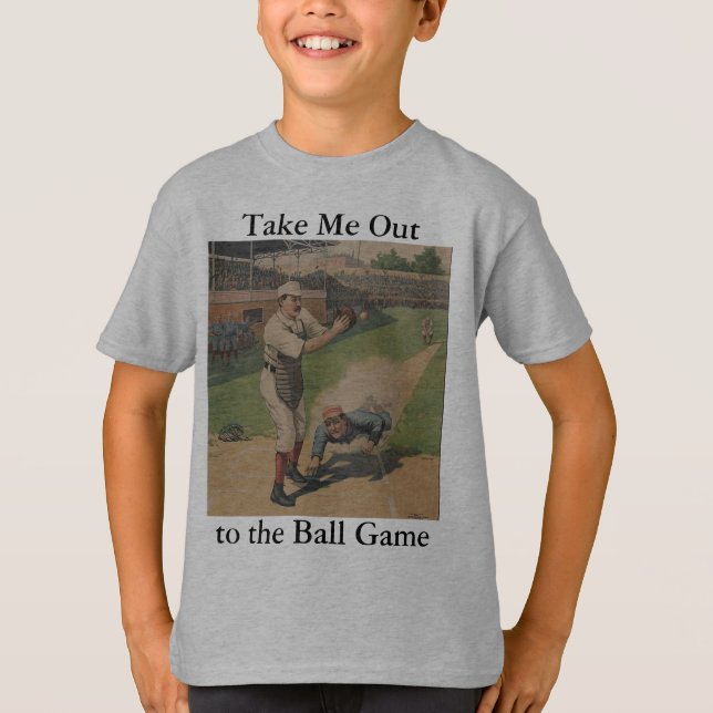 Baseball Poster T-Shirt (Front)