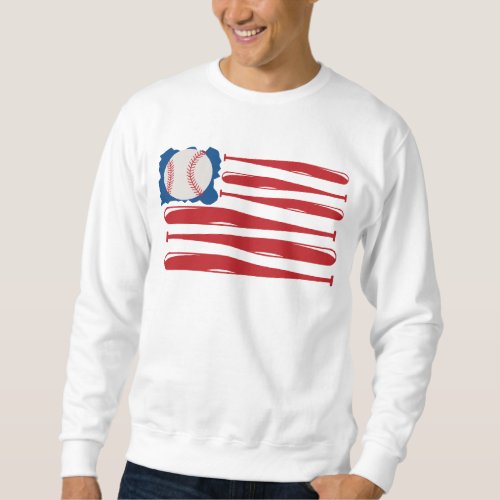 Baseball pride design sweatshirt