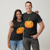 MLB Detroit Tigers Halloween Pumpkin Baseball Sports T Shirt