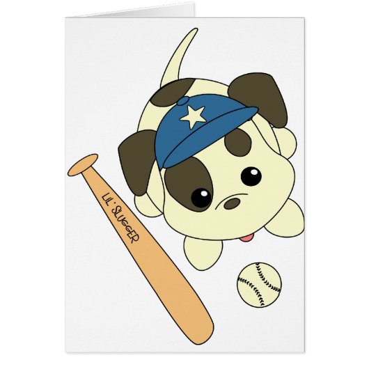Baseball Puppy Cards (Front)