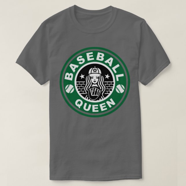 BASEBALL QUEEN T-Shirt (Design Front)