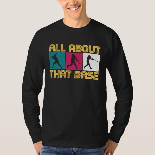Baseball quote for baseball players T-Shirt (Front)