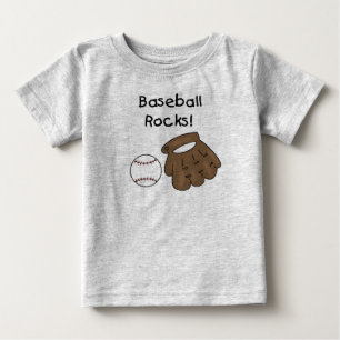 Baseball Rocks Baby T-Shirt