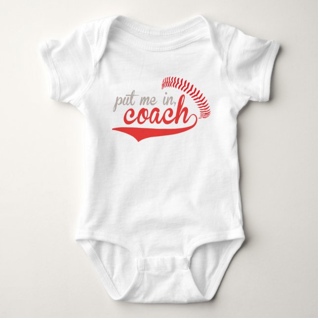 Baseball Romper (Front)