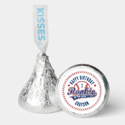 Baseball Rookie of the Year 1st Birthday Party Hersheys Kisses