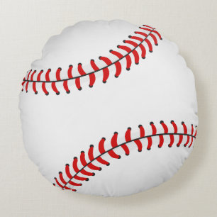Baseball Round Pillow