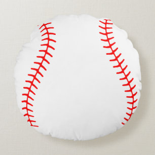 Baseball Round Pillow