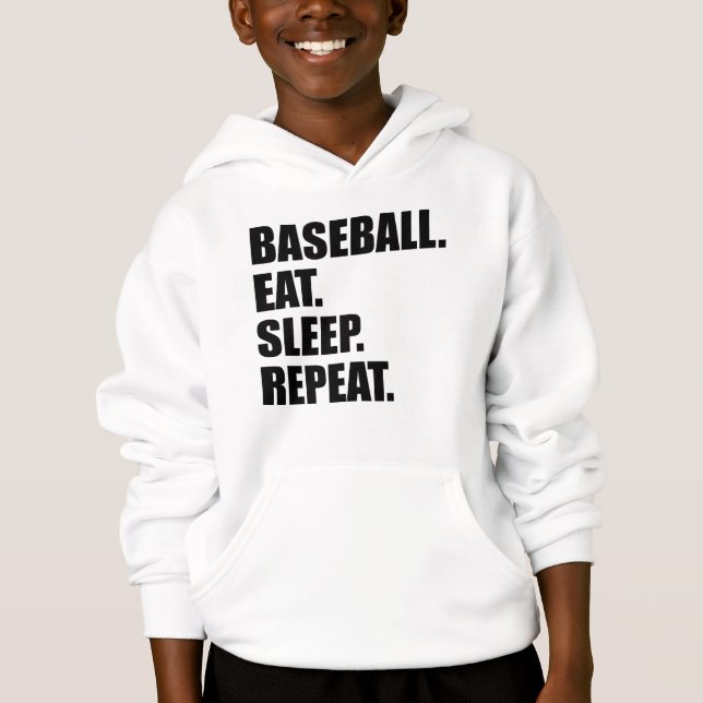 Baseball routine hoodie (Front)
