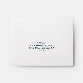 Baseball RSVP Envelope