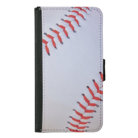 Baseball Samsung S5 wallet