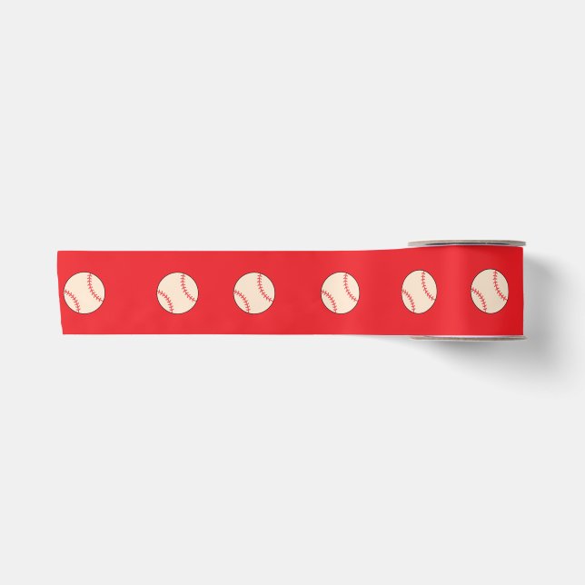 Baseball Satin Ribbon (Front)