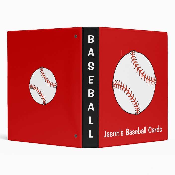 Baseball Scrapbook Binder | Zazzle.com