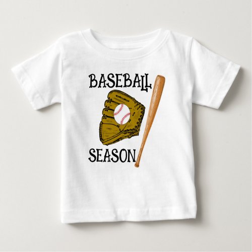 Baseball Season Baby T_Shirt