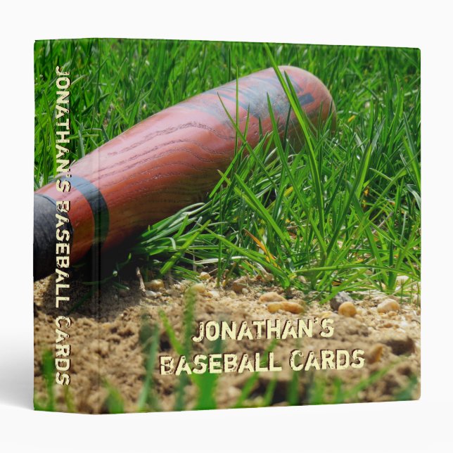 Baseball Season Custom Binder (Front/Spine)