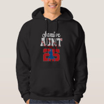 Baseball Senior Auntie Class Of 2025 Proud Senior  Hoodie